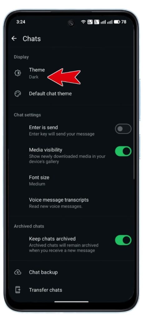 WhatsApp Par Dark Mode On Kaise Kare