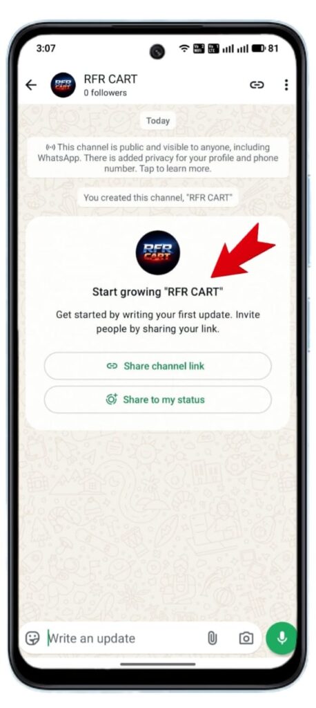 WhatsApp पर Channel कैसे बनाएं 2025