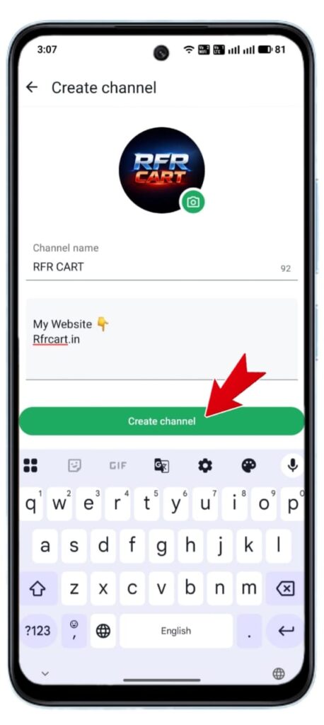 WhatsApp पर Channel कैसे बनाएं 2025