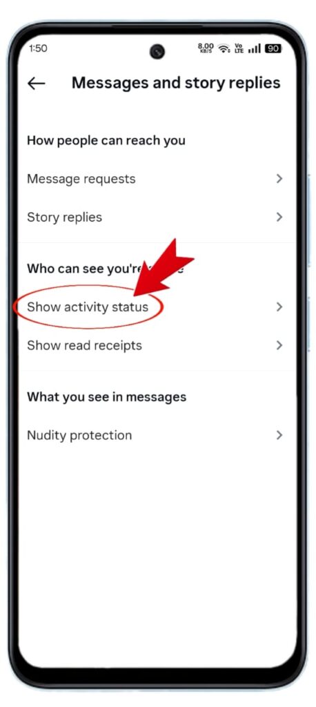 Instagram Activity Status Off Kaise Kare