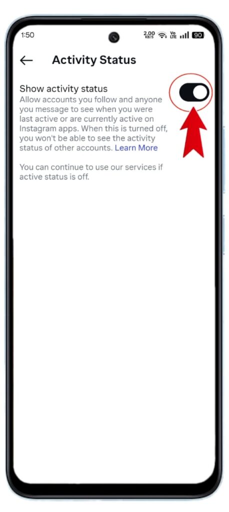 Instagram Activity Status Off Kaise Kare