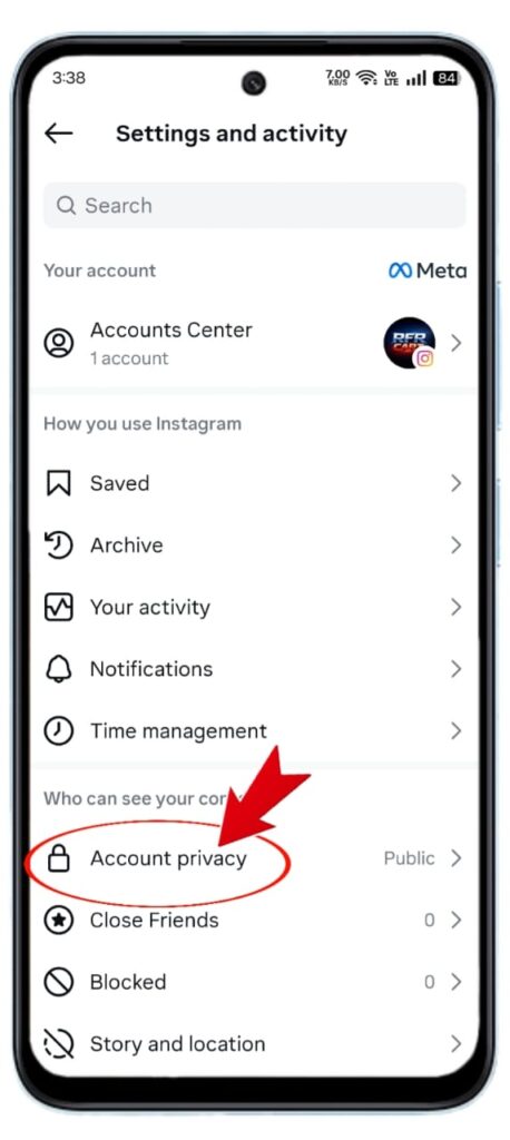 Instagram Account Private Kaise Kare