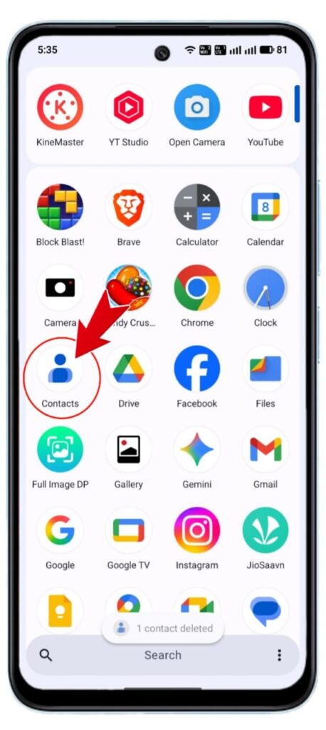 Mobile Se Delete Huye Contact Number Wapas Kaise Laye