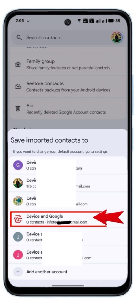 1 Gmail Se Dusre Gmail Me Contact Number Kaise Copy Kare 2026