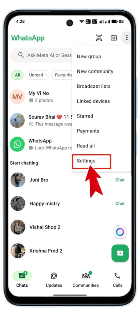 WhatsApp में Language Change कैसे करें 2026 का नया तरीका