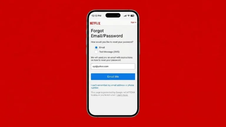 How to Reset Your Netflix Password and Recover Your Account