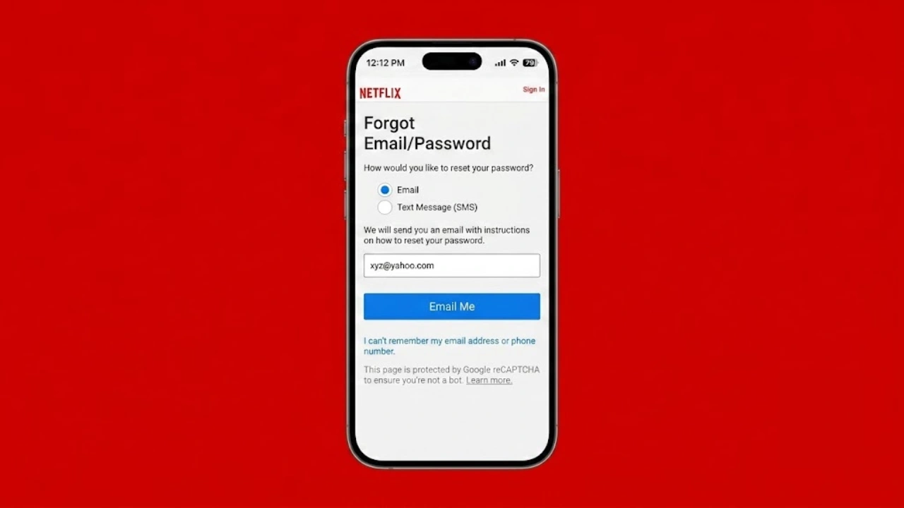 How to Reset Your Netflix Password and Recover Your Account